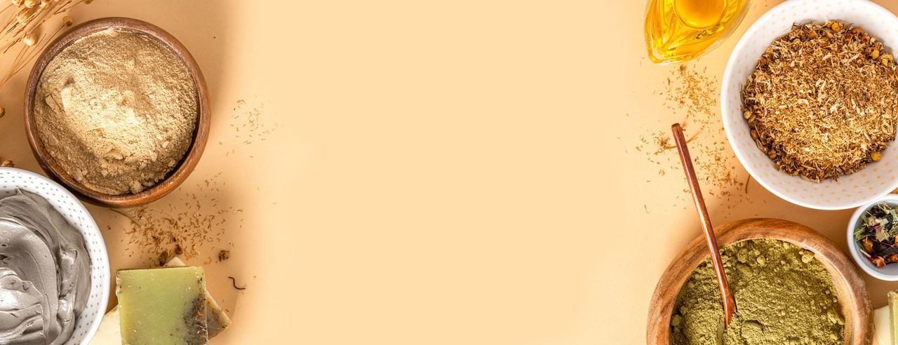 Ayurvedische Pulver