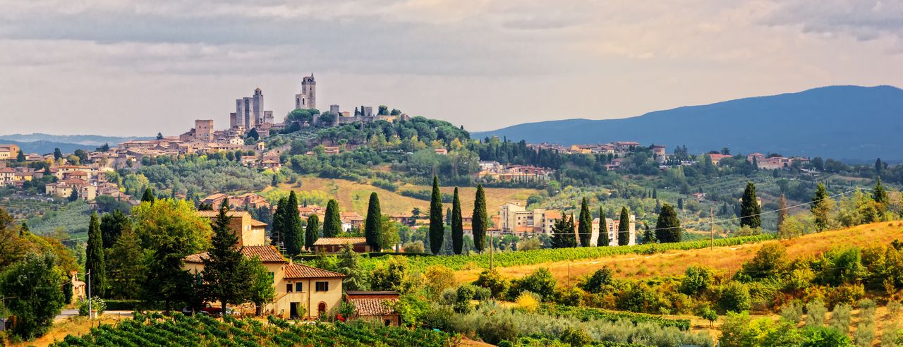 Vista de la Toscana