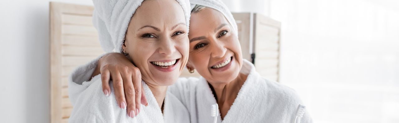 Zwei Damen im Gesundheitsurlaub für Frauen