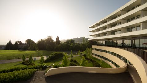 Oberwaid Das Hotel. Die Klinik.