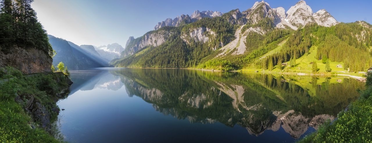 See und Berggipfel bei einem Wellness Urlaub in der Steiermark