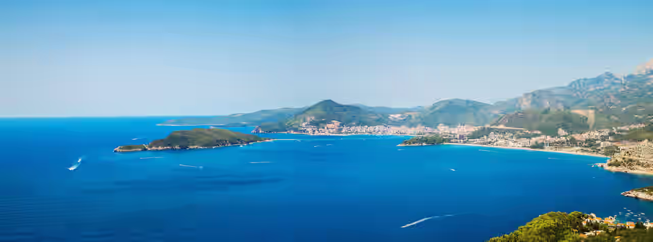 Beach hotels on the Adriatic