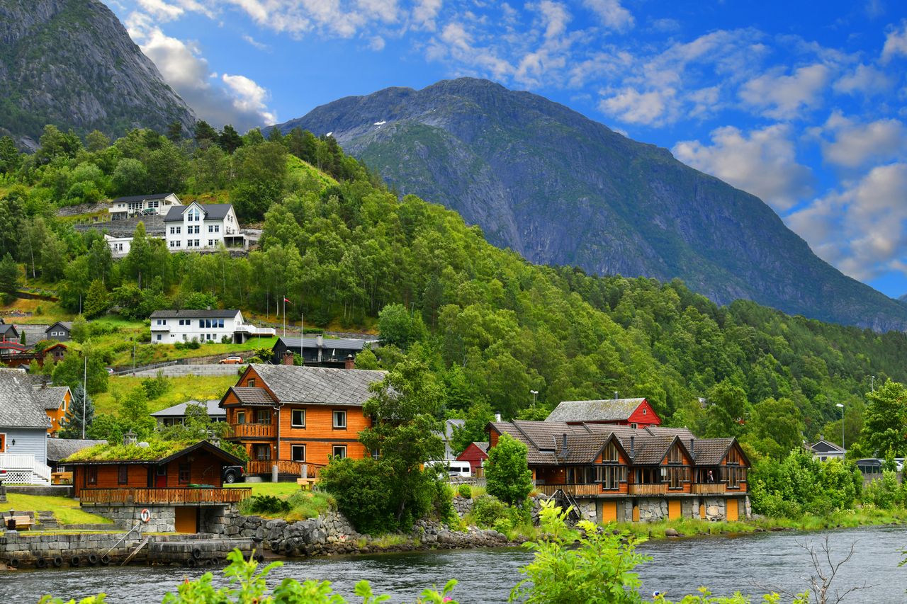 Hotels in einer Bergregion